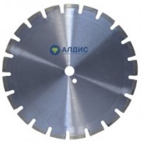 Алмазный диск 400 мм по асфальту (лазерная наварка сегментов)